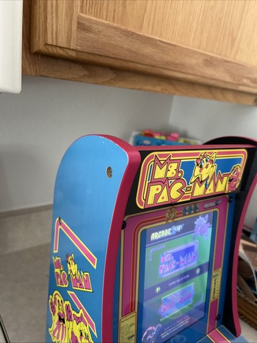 Arcade1Up Ms Pac-Man Joystick Countercade per 2 giocatori - Foto 7 di 18