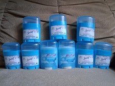 Lot of 9 Secret Invisible Solid Antiperspirant Deodorant Travel Size 0.5 oz Each