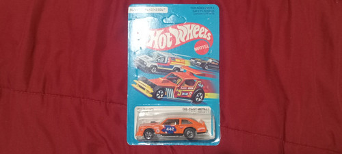 Hot Wheels Flat Out 442 arancione Blackwall Hong Kong 1979 vintage non perforato - Foto 2 di 6