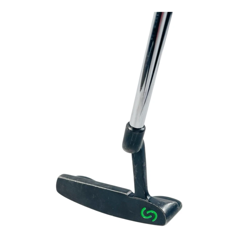 Putter de golf Boccieri pesado Q2-L brida peso ligero acero 34" diestro agarre original Foto 2 de 4