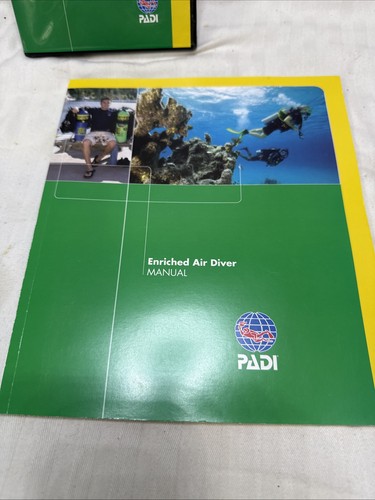 PADI Enriched Air Diving DVD Video and Manual 2009 Instructional Training - Picture 2 of 13