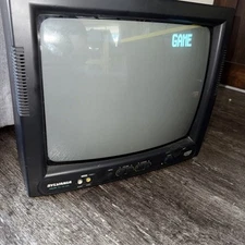 Sylvania CRT Retro Gaming TV Vintage 13" Screen Television CLT4913 Tested-works