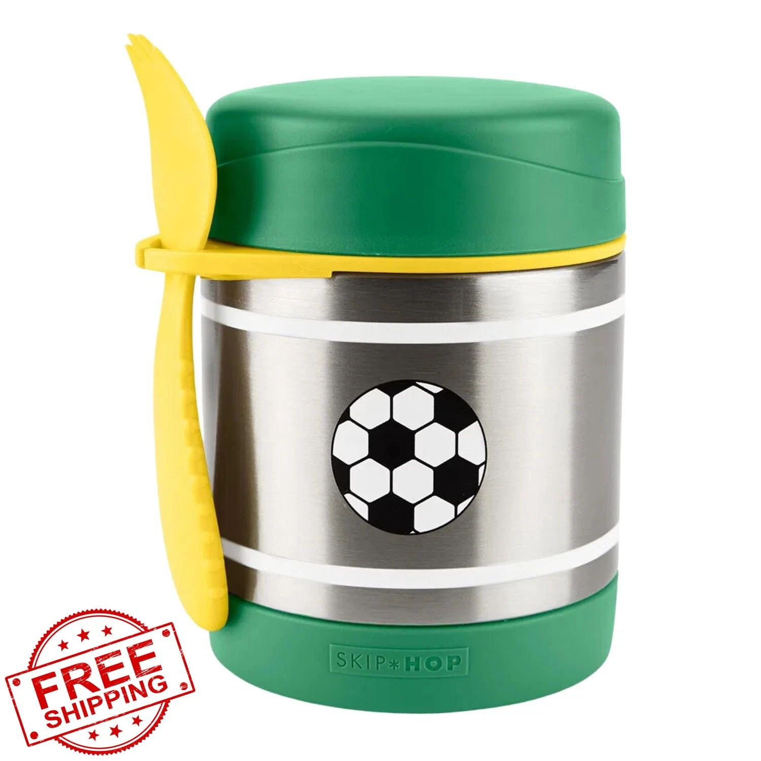 Skip Hop Insulated Baby Food Jar - Sparks Soccer Design