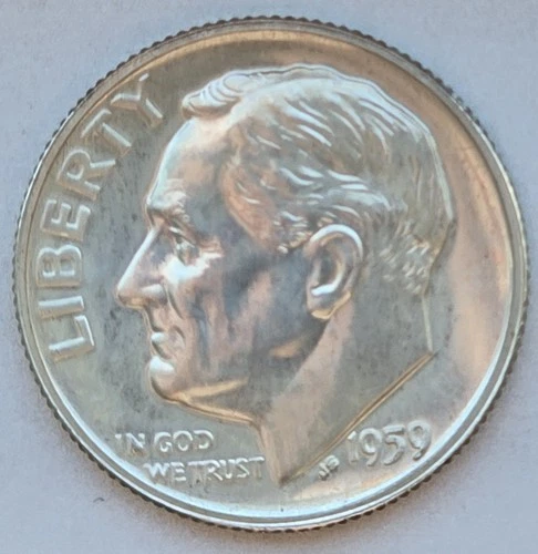 Cameo Proof 1959 Silver Roosevelt Dime