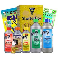 Hesi Starter Kit Erde 3,51 Liter Grow Bloom Pflanzen Düngerset Indoor Anzucht