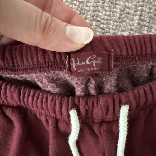 Pantalone jogger donna John Galt rosso made in Italy comodo tasche comodo taglia small - Foto 7 di 9