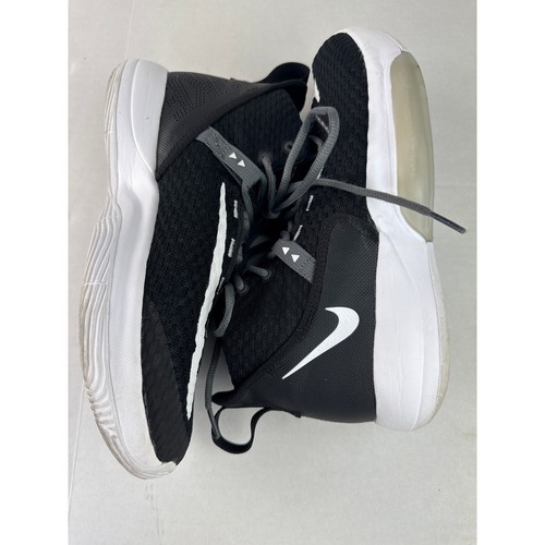 Scarpe da baskeball Nike Zoom rise TB da uomo BQ5468-001 nere taglia 9,5 senza solette - Foto 5 di 10