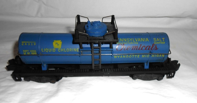 American Flyer 24319 Penn Salt Chemical Tank Car