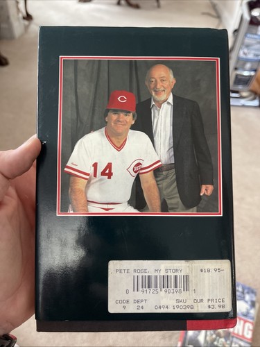 Pete Rose: Meine Geschichte von Roger Kahn und Peter I. Rose Hardcover Erstausgabe - Bild 2 von 2