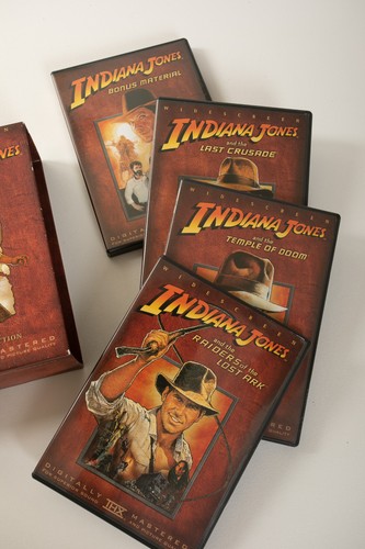 The Adventures of Indiana Jones Complete Movie Collection DVD (H5L/JSF6) +Extras - Picture 5 of 10