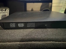 LACDO External DVD/CD Reader/Writer - Black