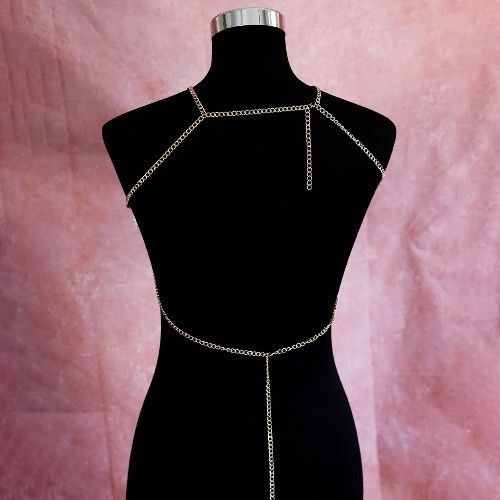 Party Elegant Gorgeous Imitation Pearl Beaded Bra Chain Fashion Handmade Bead - Picture 5 of 16