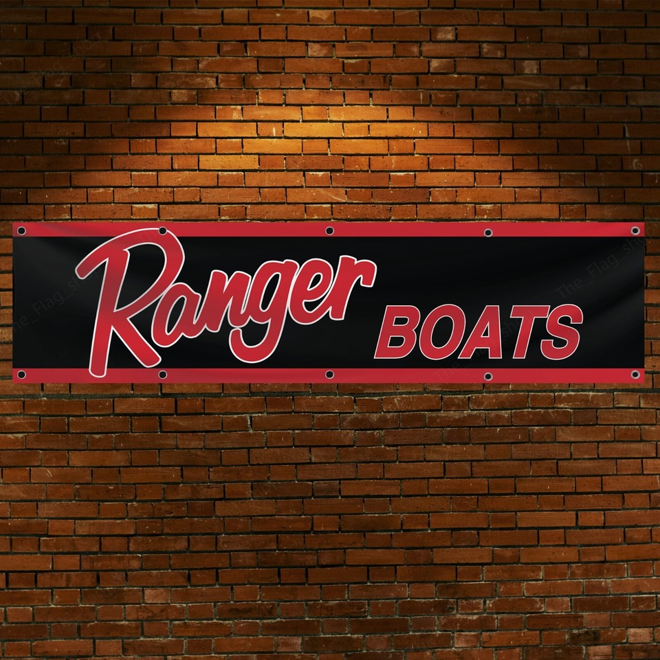Ranger Boats Flag Banner 2X8 Ft Marine Boats Fishing Man Cave Wall