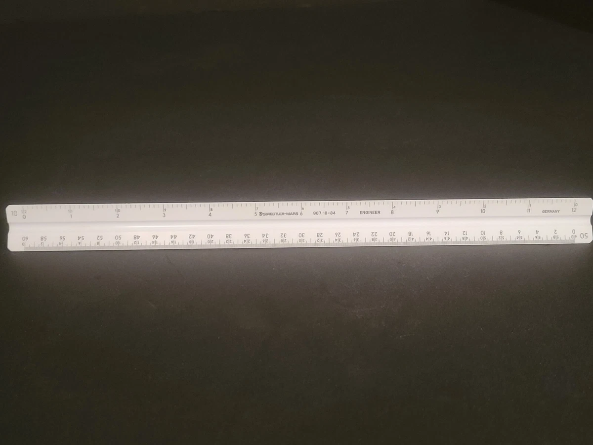 Staedtler Scale Triangular 12 Architect