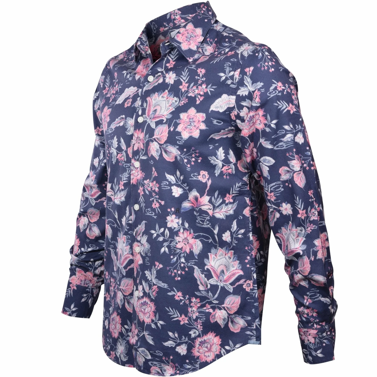 Replay floral sale shirt