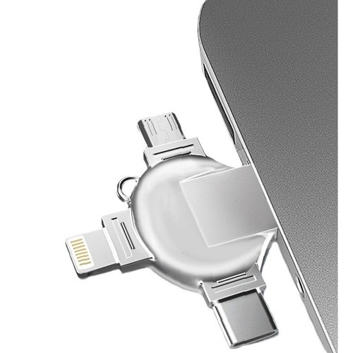 TYPE-C USB Memory OTG 4 in 1 Photo Stick Flash Pen Drive Android/Samsung/PC/Mac - Foto 12 di 23