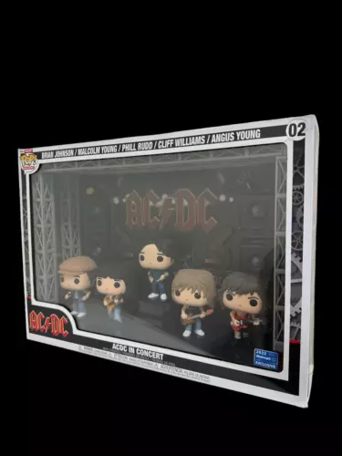 Funko Pop  Moment Deluxe: AC /DC  in concert vinyl figures (limited edition )