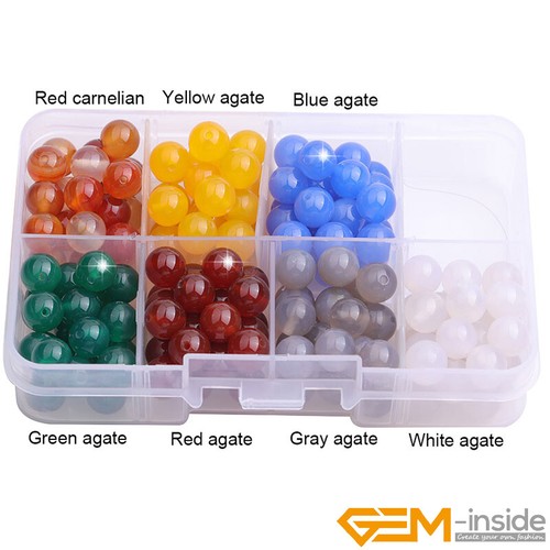 Assorted Gemstones Jewellery Making Beads 8mm 168Pcs Wholesale 7 Chakra 1 Set AU - Picture 36 of 158