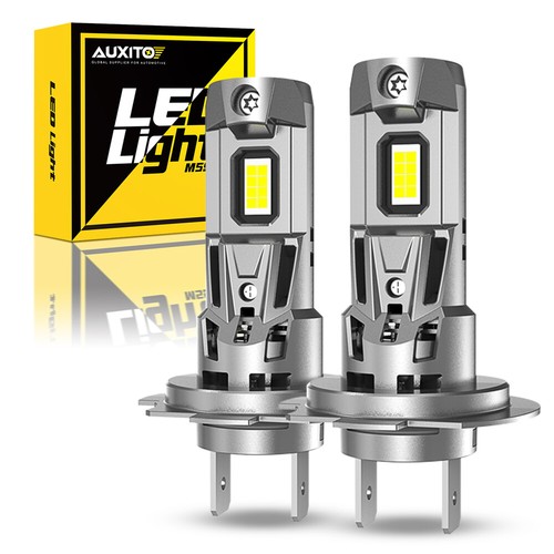 AUXITO M5S H7 LED Headlight High/Low Beam Bulbs 200W 550000LM Bright White 6500K - Picture 19 of 28