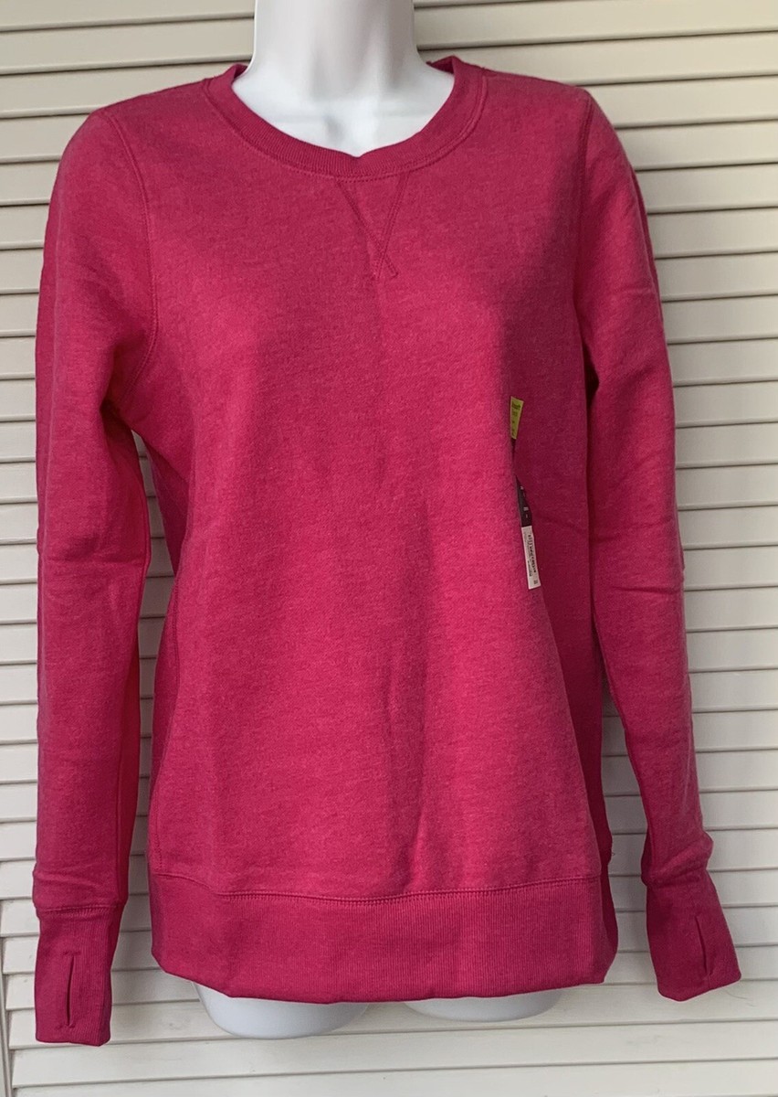 NWT Women's Tek Gear Ultrasoft Fleece Crewneck Sweatshirt Various Colors  Size S