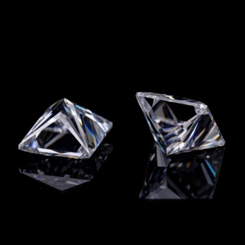Princess Cut Square Shape Diamond Brilliant Cut VVS 1 D Color Loose Gemstone - Picture 5 of 7