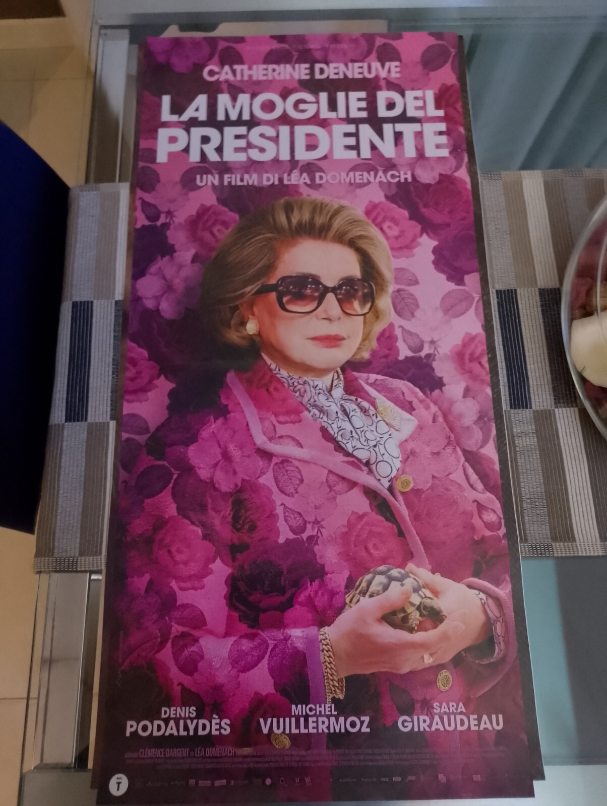 Locandina originale film La moglie del presidente (2023) - Regia di Léa Domenach