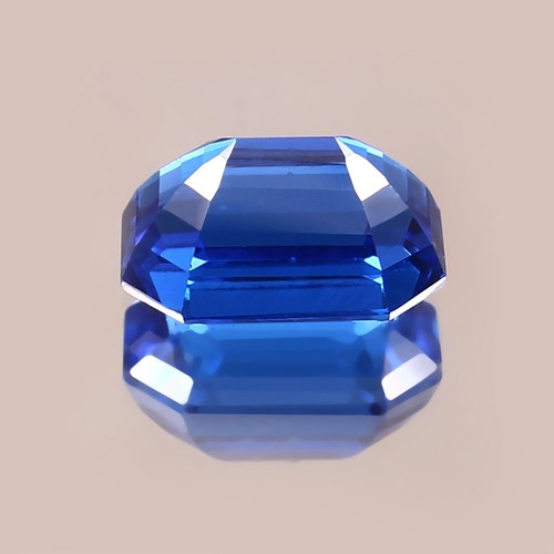 Piedra preciosa natural impecable Vietnam espinela azul suelta corte radiante 6,30 quilates/12x8 mm - Imagen 4 de 4