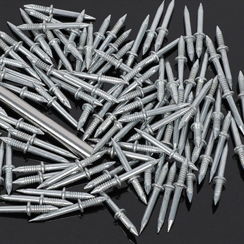 50-200Pcs Double-Head Skirting Thread Seamless Nail Skirting Line No Marks Nail - Picture 13 of 15