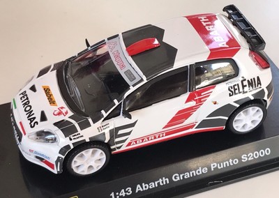 Eaglemoss Rallye Monte Carlo Fiat Abarth Grande Punto S2000 Basso 2009 IXO 1//43