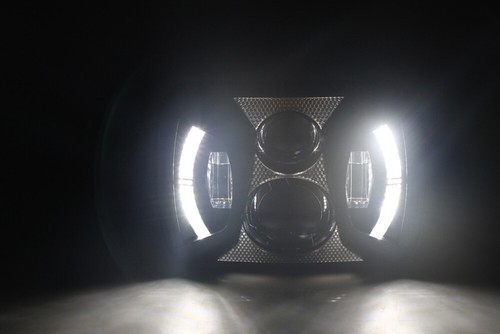 7X6 5X7 Inch Square LED Headlight For Chevy Chevette 1979-1987 H6054 H6014 H5054 - Picture 11 of 16