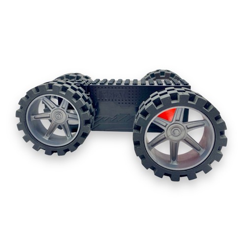 Eje de vehículo a batería Knex motor tracción delantera y trasera 2 ruedas probado - Imagen 5 de 5