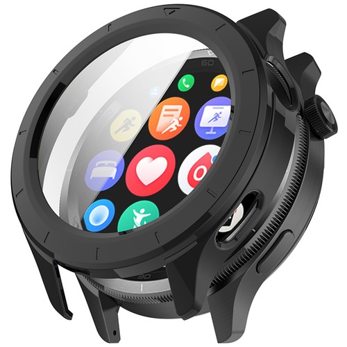 Tempered Glass Watch Screen Protective Case Cover For XIAOMI Watch S4/S4 ESIM - Picture 7 of 24