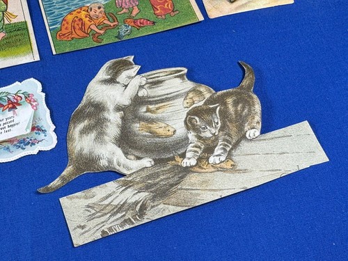 Lote de 19 piezas efímeras ~ tarjetas comerciales, recortes, máquina de coser, té japonés - Imagen 13 de 19
