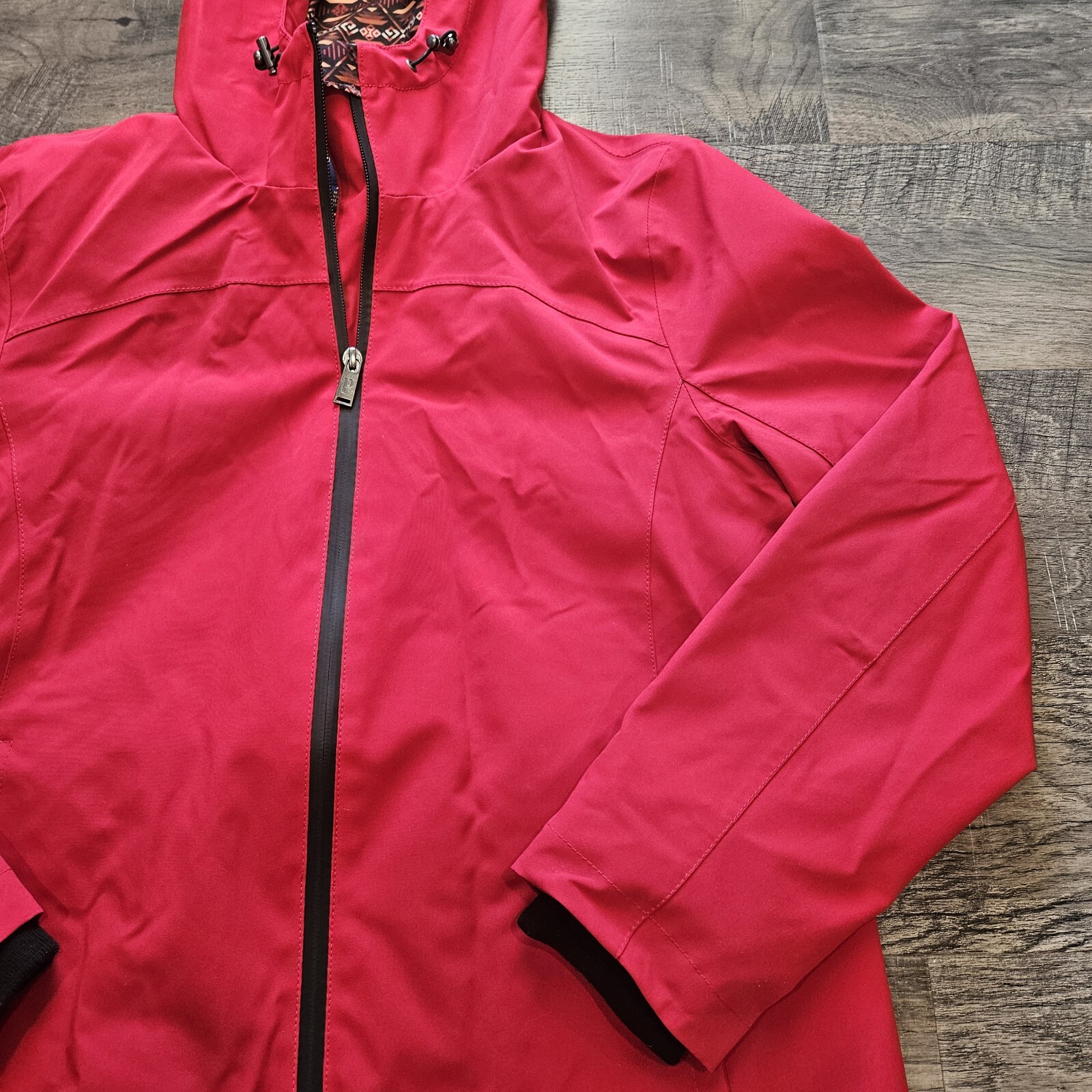 Pendleton Rain Jacket Womens Small Full Zip Hoode… - image 4