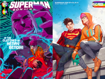 SUPERMAN: SON OF KAL-EL #5 アメコミリーフ 🔥 SUPERMAN SON OF KAL-EL #5 BISEXUAL (DC,2021) COVERS A & B