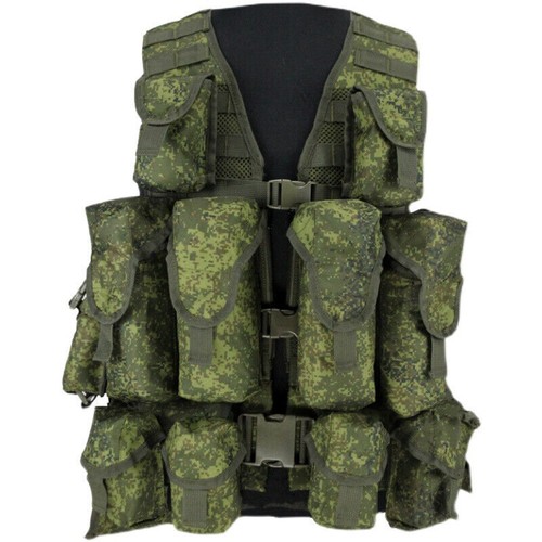 US!! 6sh117 Russian Tactical Vest Modular Bags Emr Combat Equipment Replica Vest - Picture 20 of 20