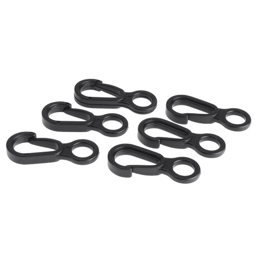 10/50/100 PCS Small Flag Pole Clip Hooks with Moveable Grommets Plastic Snap - Picture 39 of 55