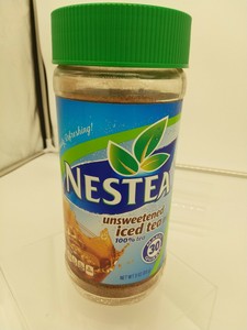 unsweetened nestea jar
