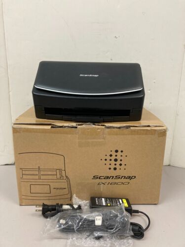 Fujitsu ScanSnap iX1500 Duplex Scanner PA03770-B105 - Nice in Original box!