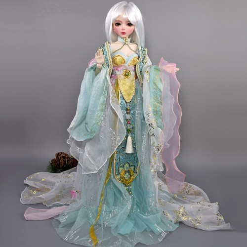 BJD Disfraz Estilo Antiguo Ropa Conjunto Completo Vestido para 1/3 60cm Muñeca BJD 6 Tipos - Imagen 9 de 28