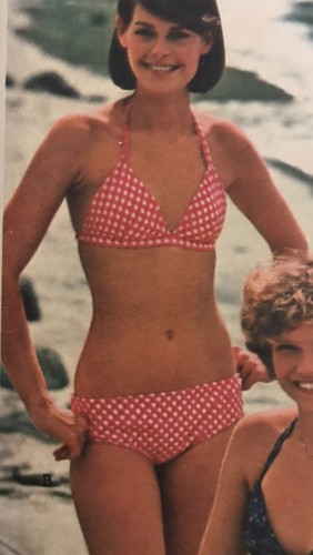 Butterick 4814 Vintage 70s Sewing Pattern Swimsuit Bikini Sizes: 6-14 - Picture 6 of 10