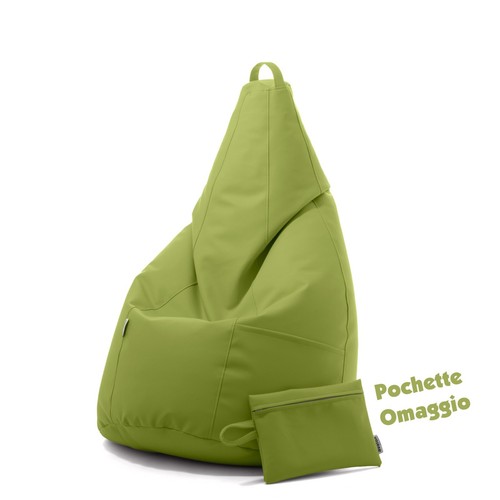 Avalon - Pouf Poltrona Sacco pouf pera ecopelle, Puffo Made in Italy (70x130) - Foto 93 di 140
