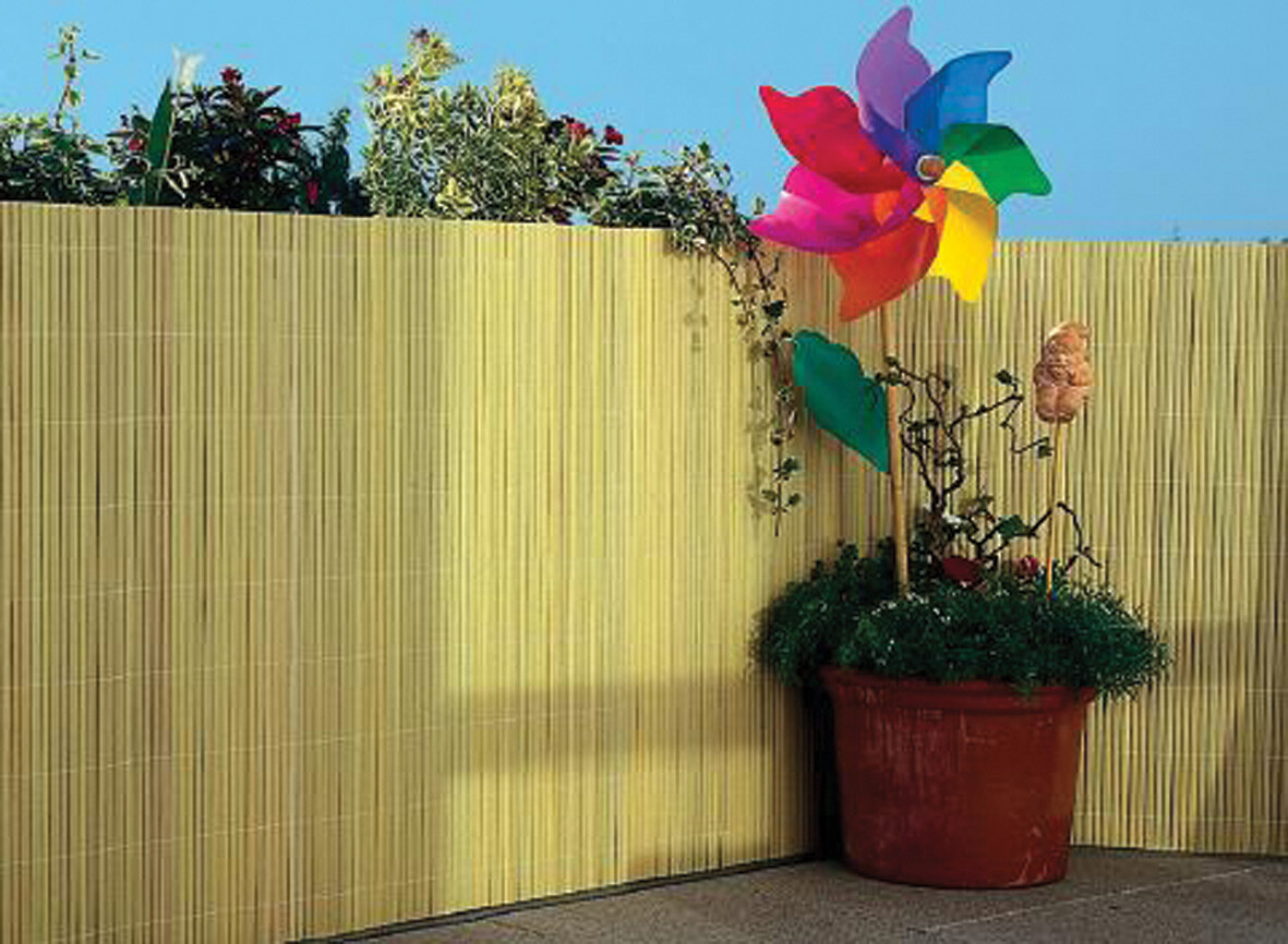 C ARELLA ARTIFICIALE DOPPIA BAMBOO 2 X 3M BEIGE 2 PZ