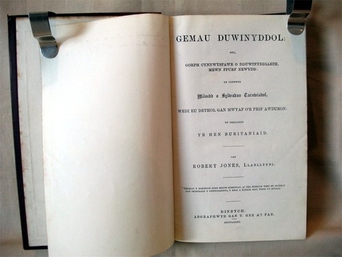 Gemau Duwinyddol; Robert Jones; Dinbych: T. Gee a'i Fab, 1882; Welsh language - Picture 3 of 3