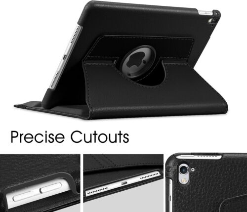 Case for iPad Pro 9.7" 2016 360° Rotating Stand Protective Cover Auto Sleep/Wake - Picture 5 of 11