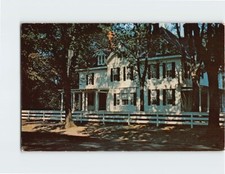 Postcard Lawnfield Home of James A Garfield Mentor-on-the-Lake Ohio