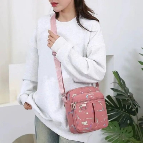 Große Kapazität Umhängetasche Nylon Schulter beutel Frauen Handtasche - Picture 8 of 13