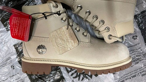 BOTA TIMBERLAND YOUTH'S JEUNES 6"" PULGADAS PREMIUM WP IMPERMEABLE A1IHG TALLA: 1 - Imagen 8 de 9