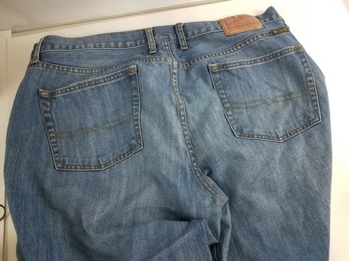LUCKY BRAND Denim, blaue Designerjeans für Herren (40 x 31) verwaschen - Bild 5 von 6