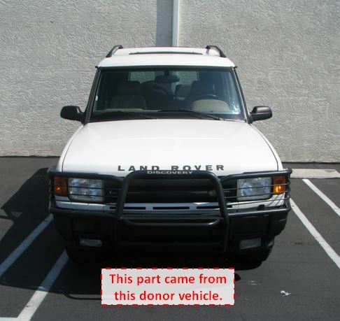 1999 LAND ROVER DISCOVERY Rear Door Glass Moulding Driver Left Exterior LH OEM - Picture 6 of 12